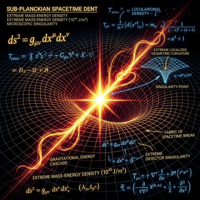 General Relativity Spacetime Dent