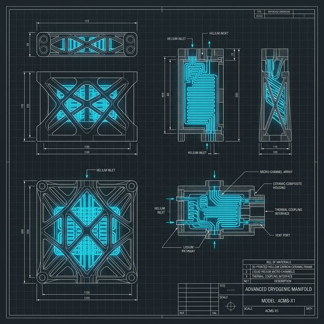 Cryogenics & Manifold Blueprint