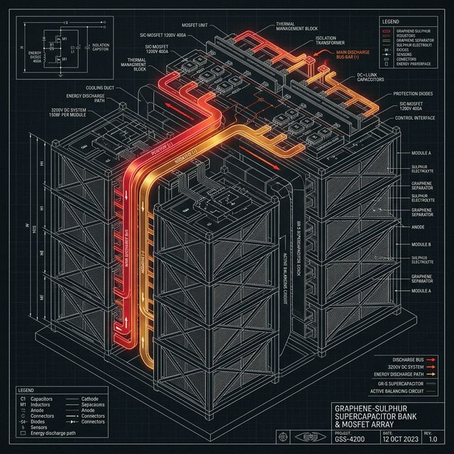 Graphene Supercapacitor Banks Blueprint