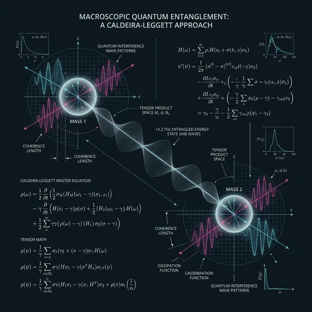 Macroscopic Entanglement Tether Physics